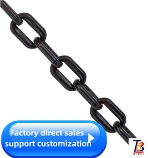 Højkvalitets Sort Chain G80 Lifting Chain Hoist Chain